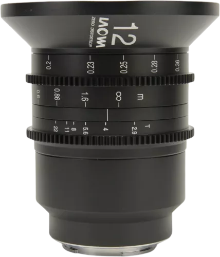 Laowa 12mm T2.9 Zero-D Cine Lens - Sony FE