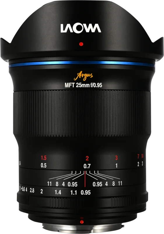 Laowa Argus 25mm f/0.95 MFT APO Lens