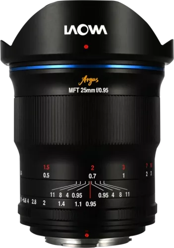 Laowa Argus 25mm f/0.95 MFT APO Lens
