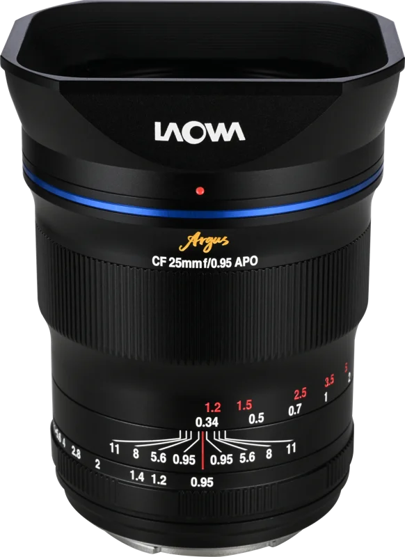 Laowa Argus 25mm f/0.95 CF APO Lens - Fuji X