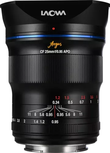 Laowa Argus 25mm f/0.95 CF APO Lens - Fuji X