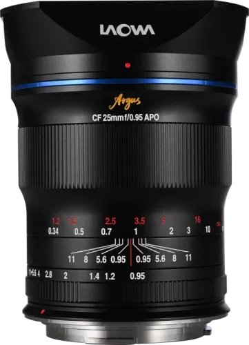 Laowa Argus 25mm f/0.95 CF APO Lens - Canon RF