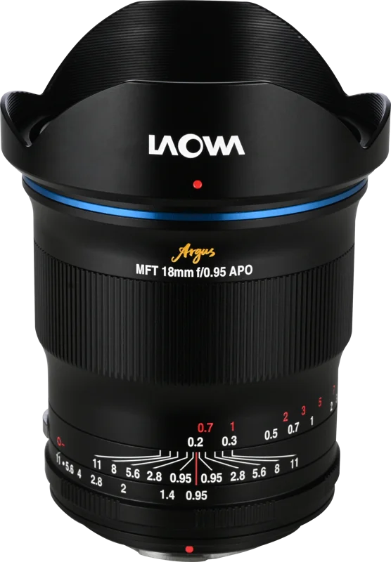 Laowa Argus 18mm f/0.95 MFT APO Lens