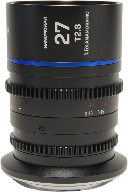 Laowa Nanomorph 27mm T2.8 1.5X S35 (Blue) - Sony E