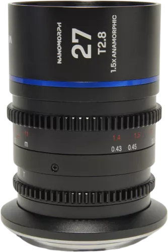 Laowa Nanomorph 27mm T2.8 1.5X S35 (Blue) - Sony E