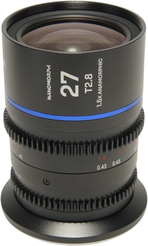 Laowa Nanomorph 27mm T2.8 1.5X S35 (Blue) - Canon RF