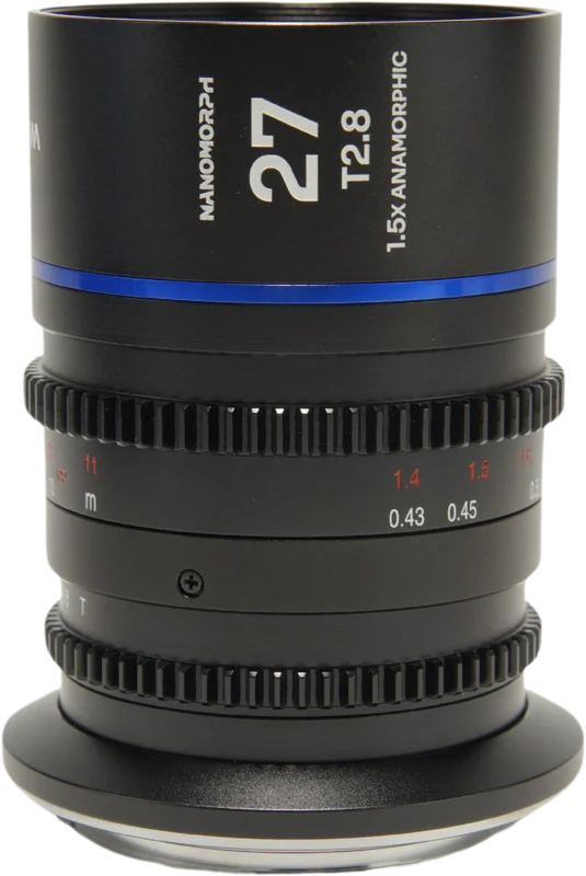 Laowa Nanomorph 27mm T2.8 1.5X S35 (Blue) - Canon RF