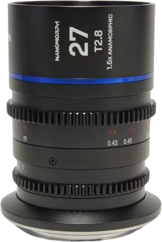 Laowa Nanomorph 27mm T2.8 1.5X S35 (Blue) - Canon RF