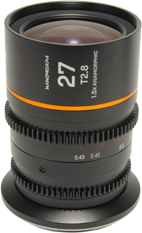 Laowa Nanomorph 27mm T2.8 1.5X S35 (Amber) - Sony E