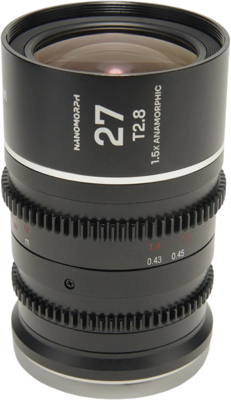 Laowa Nanomorph 27mm T2.8 1.5X S35 (Silver) - Canon RF