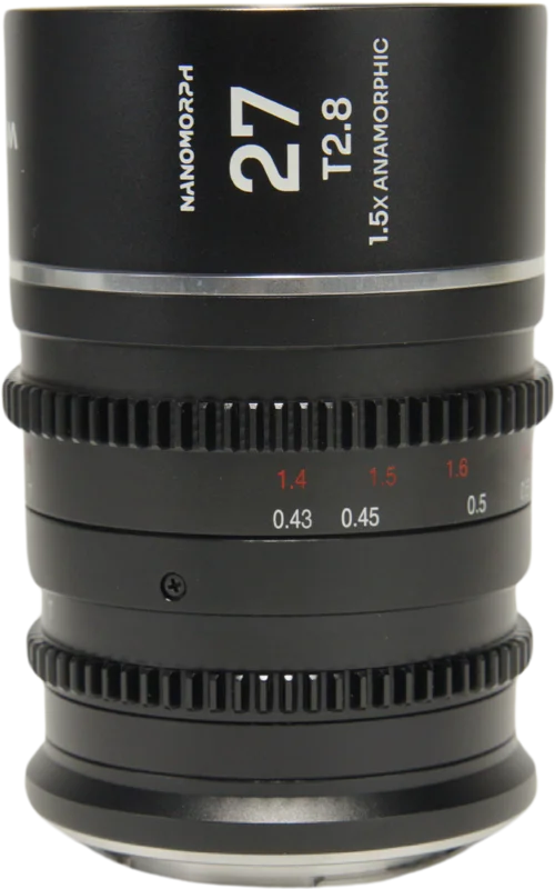 Laowa Nanomorph 27mm T2.8 1.5X S35 (Silver) - L Mount