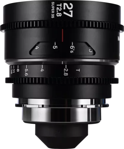 Laowa Nanomorph 27mm T2.8 1.5X S35 (Silver) - Arri PL/Canon EF