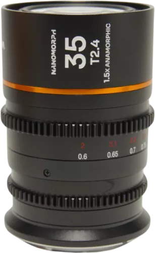 Laowa Nanomorph 35mm T2.4 1.5X S35 (Amber) - Sony E