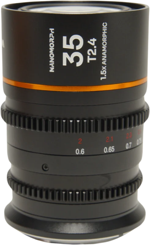 Laowa Nanomorph 35mm T2.4 1.5X S35 (Amber) - Canon RF