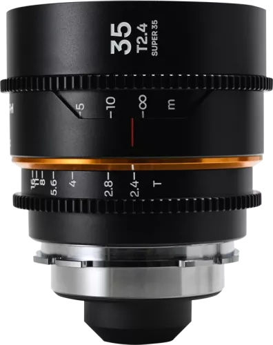Laowa Nanomorph 35mm T2.4 1.5X S35 (Amber) - Arri PL/Canon EF