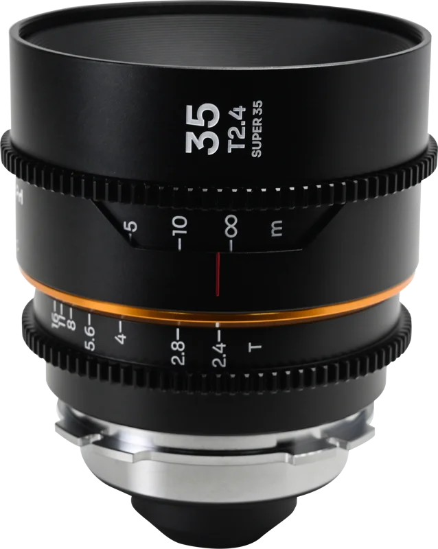 Laowa Nanomorph 35mm T2.4 1.5X S35 (Amber) - Arri PL/Canon EF