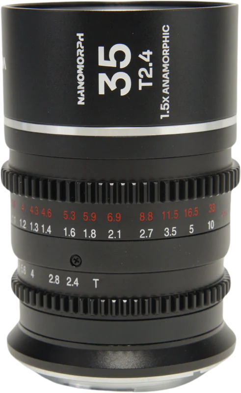 Laowa Nanomorph 35mm T2.4 1.5X S35 (Silver) - Canon RF