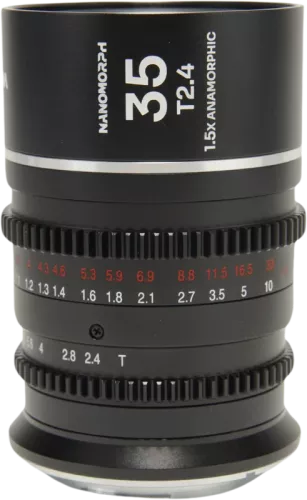Laowa Nanomorph 35mm T2.4 1.5X S35 (Silver) - Canon RF