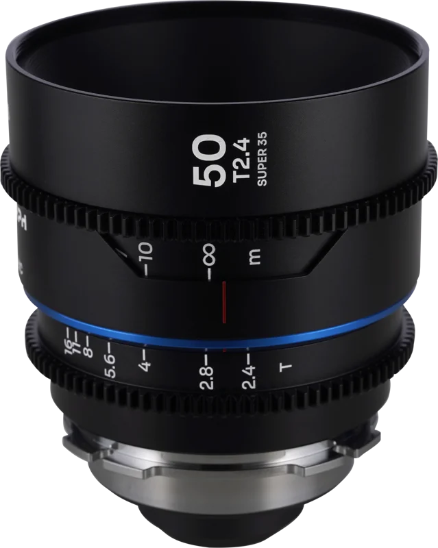 Laowa Nanomorph 50mm T2.4 1.5X S35 (Blue) - Arri PL/Canon EF