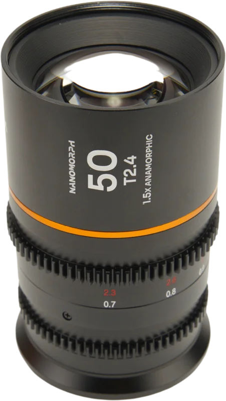 Laowa Nanomorph 50mm T2.4 1.5X S35 (Amber) - Canon RF