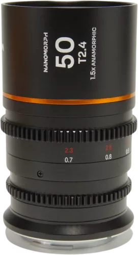 Laowa Nanomorph 50mm T2.4 1.5X S35 (Amber) - Canon RF