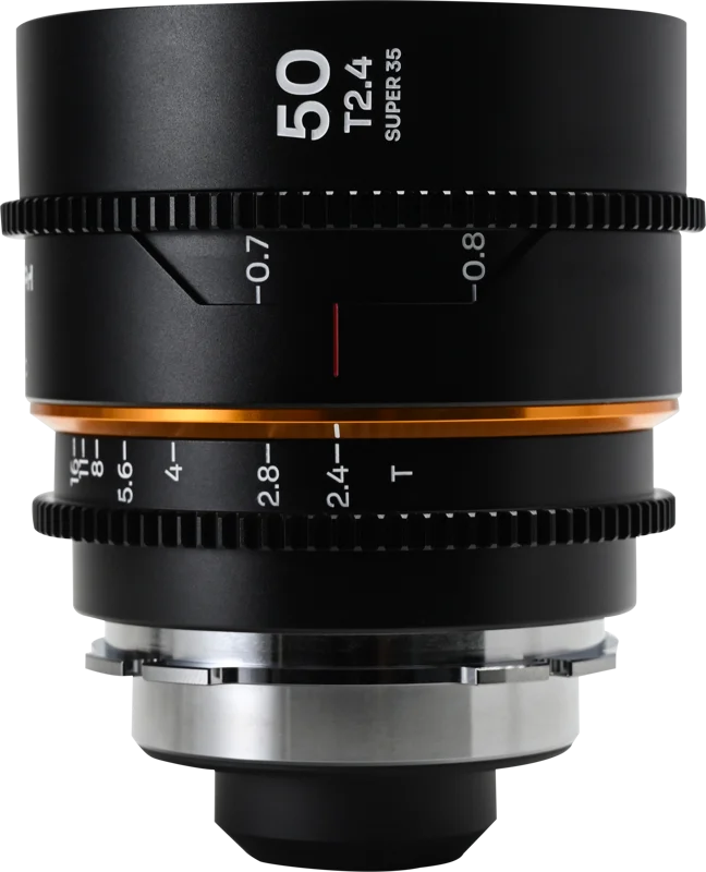 Laowa Nanomorph 50mm T2.4 1.5X S35 (Amber) - Arri PL/Canon EF