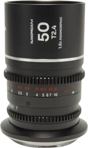 Laowa Nanomorph 50mm T2.4 1.5X S35 (Silver) - Canon RF