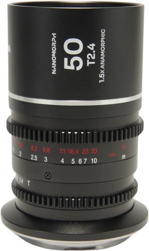 Laowa Nanomorph 50mm T2.4 1.5X S35 (Silver) - DL