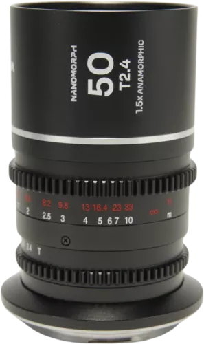 Laowa Nanomorph 50mm T2.4 1.5X S35 (Silver) - DL