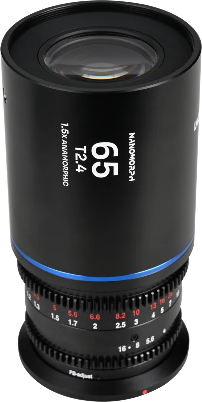 Laowa Nanomorph 65mm T2.4 1.5X S35 (Blue) - Sony E