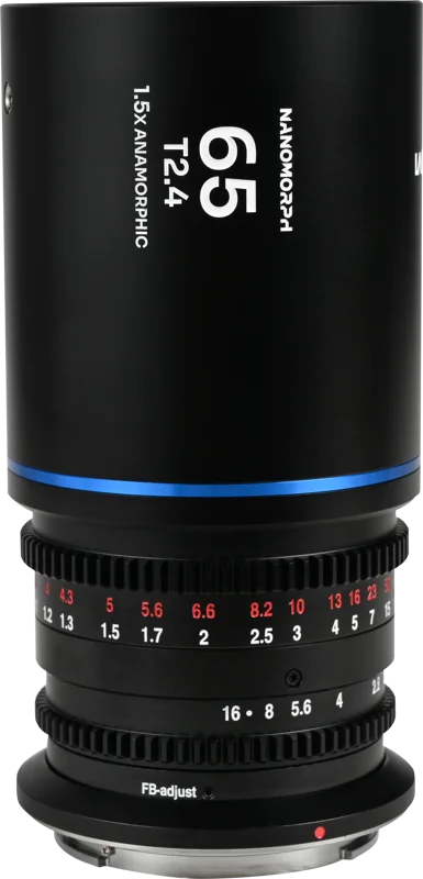 Laowa Nanomorph 65mm T2.4 1.5X S35 (Blue) - Fuji X