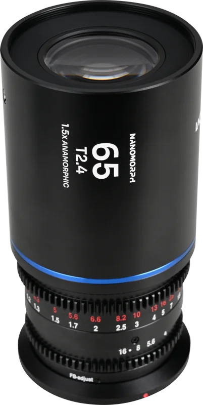 Laowa Nanomorph 65mm T2.4 1.5X S35 (Blue) - Canon RF
