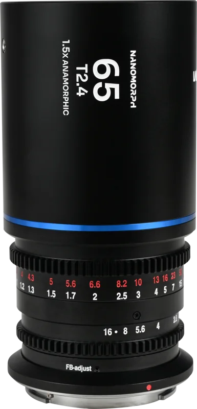 Laowa Nanomorph 65mm T2.4 1.5X S35 (Blue) - L Mount