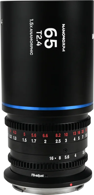 Laowa Nanomorph 65mm T2.4 1.5X S35 (Blue) - MFT