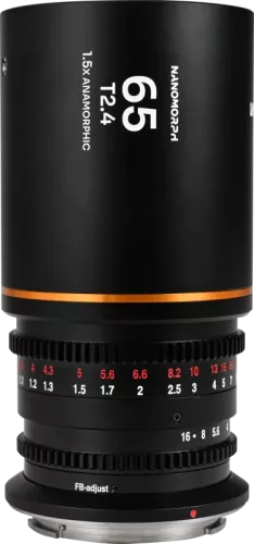 Laowa Nanomorph 65mm T2.4 1.5X S35 (Amber) - Canon RF