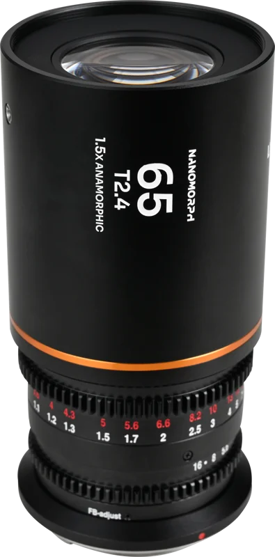 Laowa Nanomorph 65mm T2.4 1.5X S35 (Amber) - Canon RF