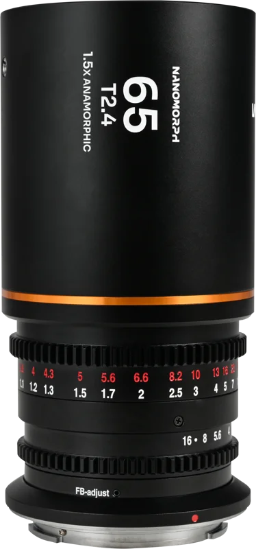 Laowa Nanomorph 65mm T2.4 1.5X S35 (Amber) - MFT