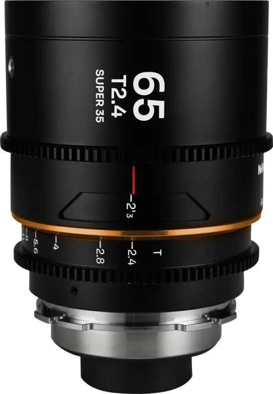 Laowa Nanomorph 65mm T2.4 1.5X S35 (Amber) - Arri PL/Canon EF