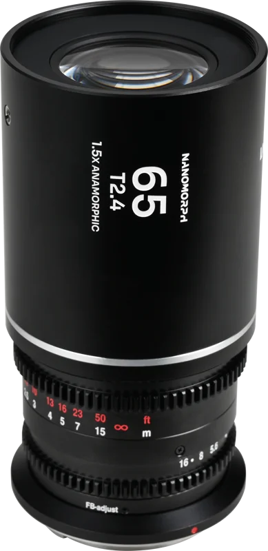Laowa Nanomorph 65mm T2.4 1.5X S35 (Silver) - Sony E