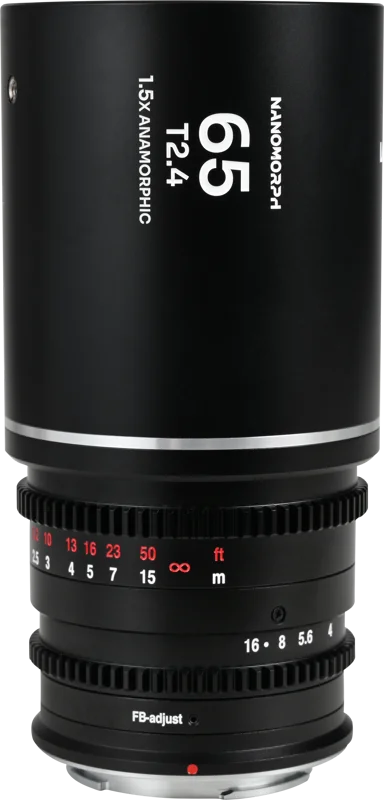 Laowa Nanomorph 65mm T2.4 1.5X S35 (Silver) - Fuji X