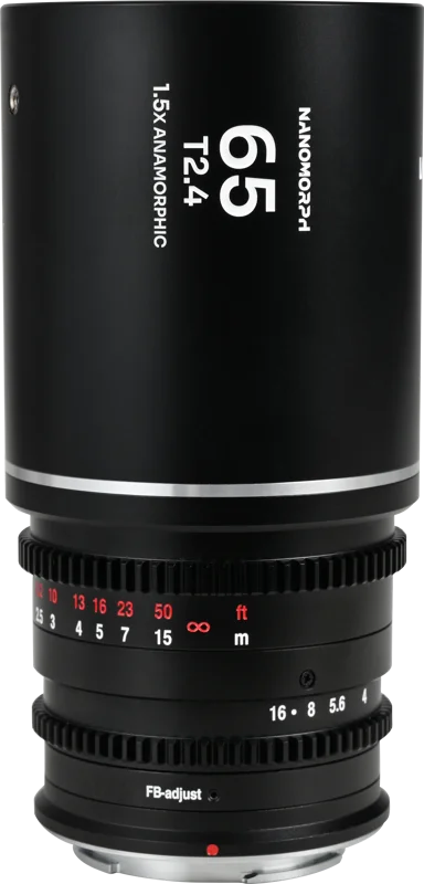 Laowa Nanomorph 65mm T2.4 1.5X S35 (Silver) - Fuji X