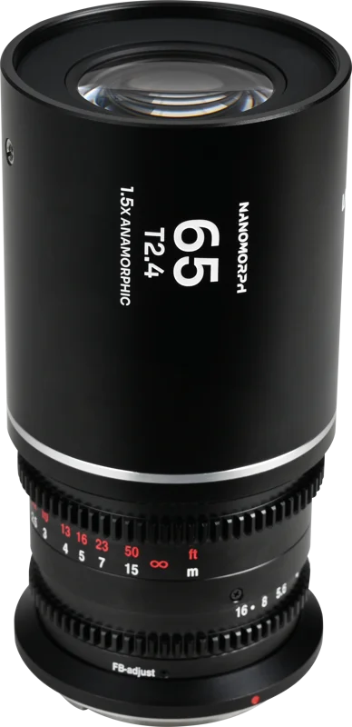 Laowa Nanomorph 65mm T2.4 1.5X S35 (Silver) - Canon RF