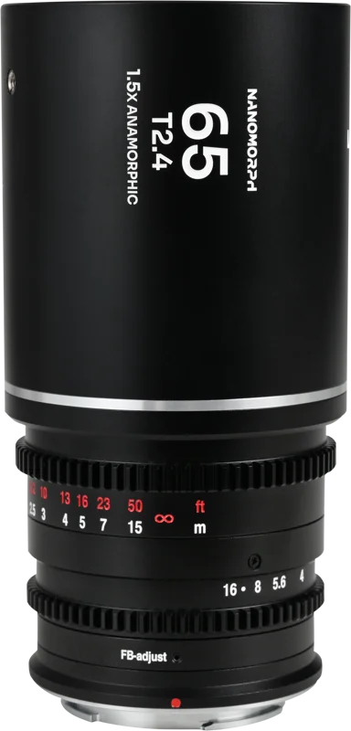 Laowa Nanomorph 65mm T2.4 1.5X S35 (Silver) - Nikon Z