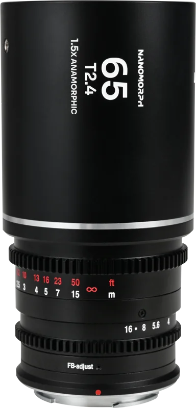Laowa Nanomorph 65mm T2.4 1.5X S35 (Silver) - L Mount