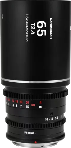 Laowa Nanomorph 65mm T2.4 1.5X S35 (Silver) - L Mount