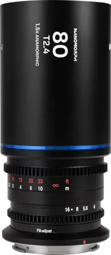 Laowa Nanomorph 80mm T2.4 1.5X S35 (Blue) - Canon RF