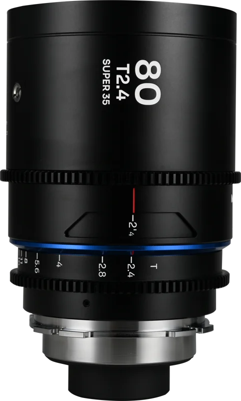 Laowa Nanomorph 80mm T2.4 1.5X S35 (Blue) - Arri PL/Canon EF