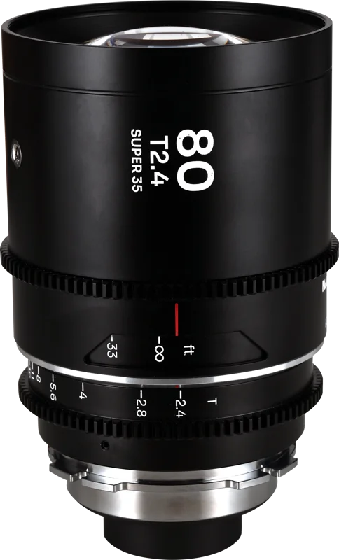 Laowa Nanomorph 80mm T2.4 1.5X S35 (Silver) - Arri PL/Canon EF