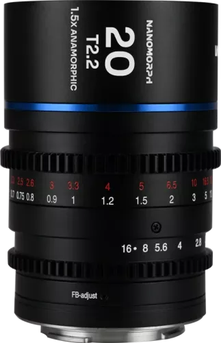 Laowa Nanomorph 20mm T2.2 1.5X MFT (Blue) - MFT