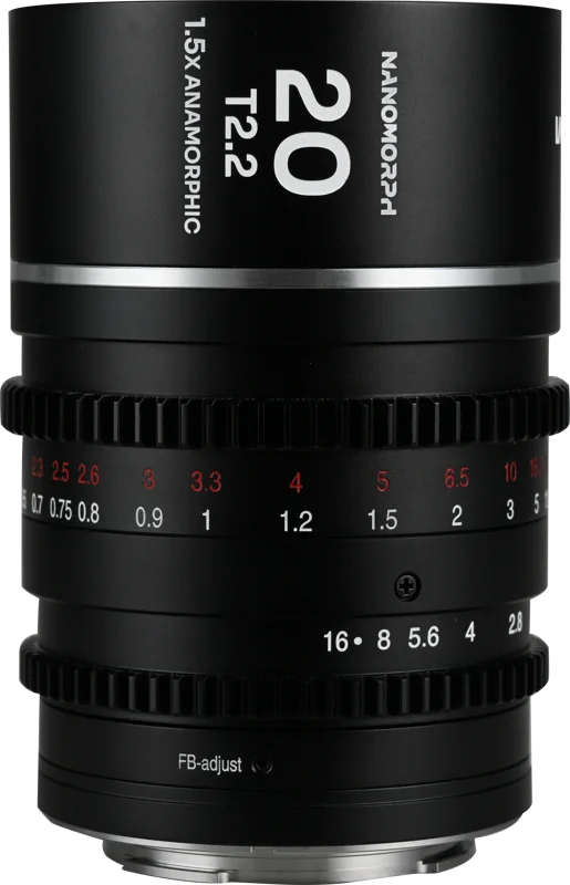 Laowa Nanomorph 20mm T2.2 1.5X MFT (Silver) - MFT